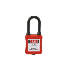 Waterproof nylon safety padlock with master key